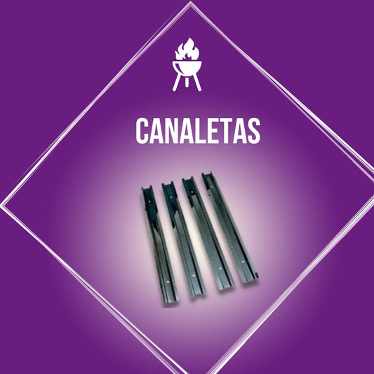 Canaletas Furadas (conjunto com 4)